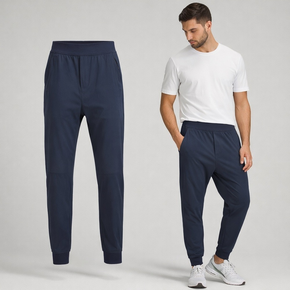 Lululemon Jogger Pants | Blue | Stretch Performance Athletic Joggers | Medium
